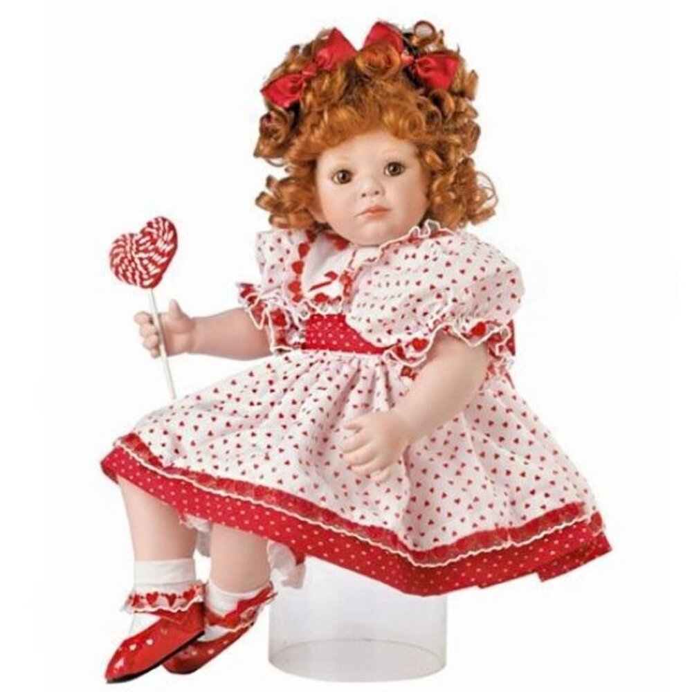 MARIE OSMOND I LOVE YOU LOLLI PORCELAIN TODDLER DOLL NEW NEVER REMOVED FROM BOX